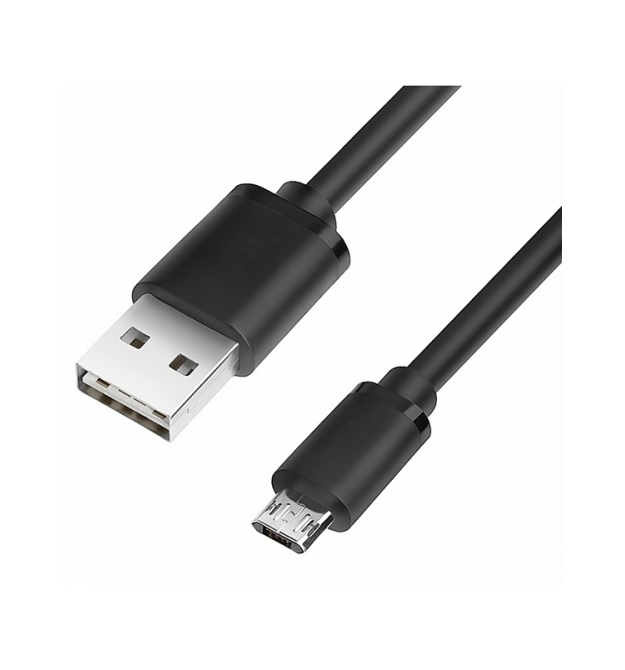 Кабель USB 2.0 (AM - Mini 5 pin) 1,0м, черный