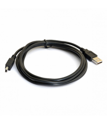 Кабель USB 2.0 (AM - Mini 5 pin) 1,5м, черный