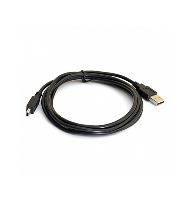 Кабель USB 2.0 (AM - Mini 5 pin) 1,5м, черный