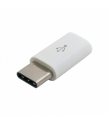Переходник type-c - microusb A quality white