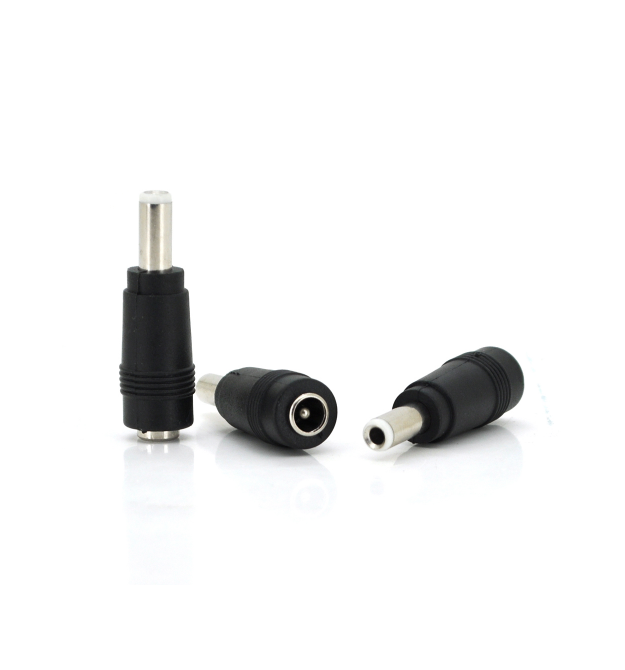 Переходник DC 5.5x2.1mm (мама) - 5,5х2,5mm (папа) White