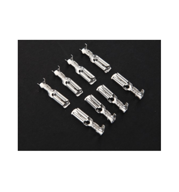 Клема ножова (мама), 2.8 мм, дріт 0.5-1.5, ізольована, латунь, 100шт в упаковці, ціна за упаковку