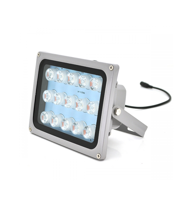 Прожектор направленный с сумеречным датчиком YOSO 12V 24W, 20LED, IP66, угол обзора 60, дальность до 80м, 180*115*140мм, BOX