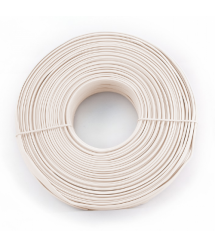 Телефонный кабель Merlion 4 жильный 28awg CCS 100метров в бухте бежевый