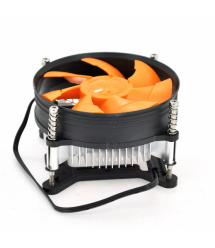 Кулер процессорный LGA 775 - 1156 - 1155 - i3 - i5 2200prm 220gr-Heatsink (up to I7 Cpu), 92-mm, 3-pin, orange