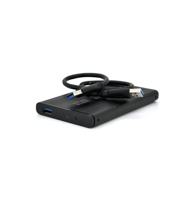 Карман VFAN 2,5корпус металл, интерфейс USB3.0 SATA, Black