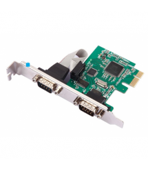 Контроллер PCI-Е-RS232(9Pin)+RS232(9Pin), 2 порта, TX382B-2S, BOX