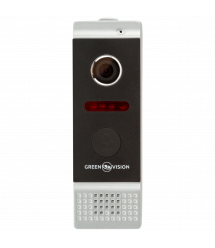 Вызывная панель для видеодомофонов. GREEN VISION GV-002-J-PV80-110 silver