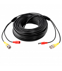 Кабель для видеонаблюдения Green Vision GV-BNC+DC-40M