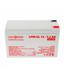 Акумулятор гелевий LogicPower LPM-GL 12 - 7,2 AH