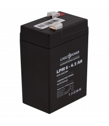 Аккумулятор AGM LogicPower LPM 6-4,5 AH