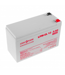 Аккумулятор гелевый LogicPower LPM-GL 12 - 9 AH, Белый