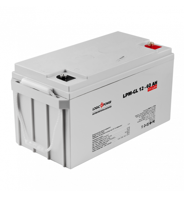 Аккумулятор гелевый LogicPower LPM-GL 12 - 40 AH