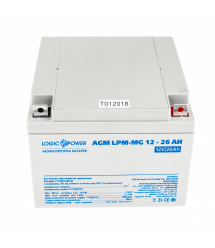 Акумулятор мультигелевий AGM LogicPower LPM-MG 12 - 26 AH