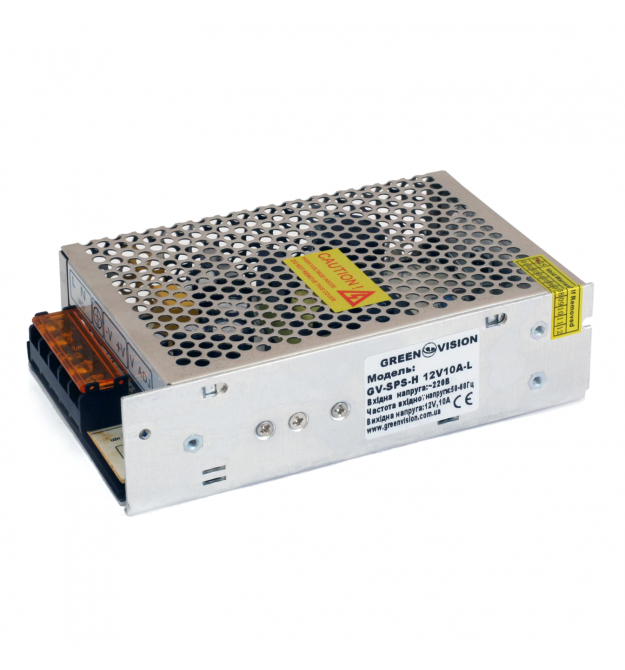 Импульсный блок питания Green Vision GV-SPS-C 12V10A-L (120W)