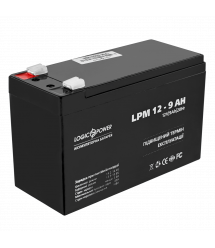 Аккумулятор кислотный AGM LogicPower LPM 12 - 9,0 AH