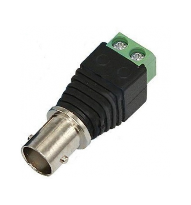 Разъем BNC(F)-клема под зажим видео Q100