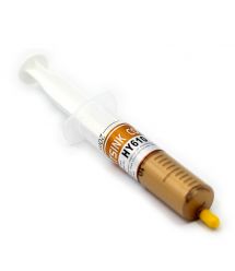 Паста термопроводная HY-610 3g, шприц, Gold,