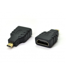 Переходник microHDMI(папа)-HDMI(мама) , Q100 