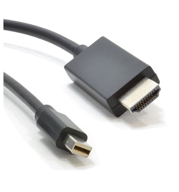 Конвертер mini Display Port (папа) на HDMI(папа) 1m (пакет)