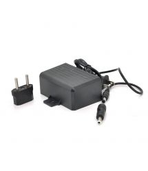 Импульсный адаптер питания YOSO JY120200 12В 2А штекер 5,5 / 2,1 настенный Black + переходник 5,5 / 2,5