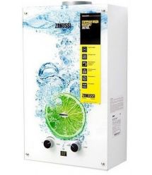 Zanussi Водонагрівач газовий проточний GWH 10 Fonte Glass Lime