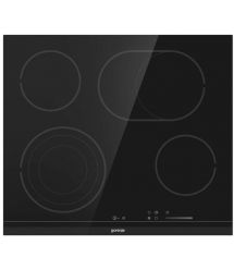 Gorenje Варильна поверхня електрична, 60см, розширена зона, чорний