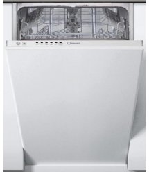 Вбудовувана посудомийна машина Indesit DSIE 2B10 A+/ 45см./10 компл./Led-індикація/Бiлий