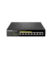 Коммутатор D-Link DGS-1008P, 8xGE (4xGE PoE, 4xGE), 68W, Неуправляемый