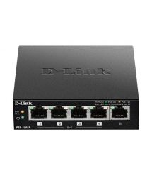 Коммутатор D-Link DES-1005P 5xFE (4x PoE, 1x Uplink, 60W)