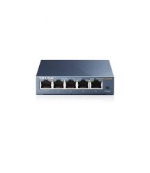 Коммутатор TP-LINK TL-SG105 5x1GE, Неуправляемый, Настольный, Метал. корпус