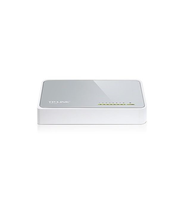 Коммутатор TP-LINK TL-SF1008D 8xFE, Неуправляемый, Настольный