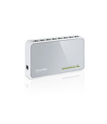 Коммутатор TP-LINK TL-SF1008D 8xFE, Неуправляемый, Настольный