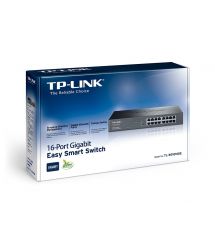 Коммутатор TP-LINK TL-SG1016DE 16x1GE, EasySmart