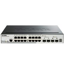 Коммутатор D-Link DGS-1510-20 16x1G, 2xSFP, 2xSFP+ 10G, SmartPro