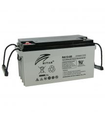 Аккумуляторная батарея AGM RITAR DC12-80, Gray Case, 12V 80Ah ( 350 x 167 x 182 ) Q1