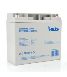 Акумуляторна батарея MERLION AGM GP12170M5 12 V 17Ah ( 180 x 78 x 165 (168)) 4,96 кг Q4