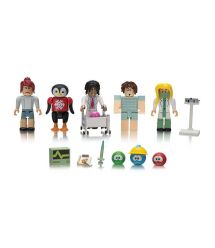 Игровая коллекционная фигурка Jazwares Roblox Multipack TBD - Style 1 W3, набор 6 шт.