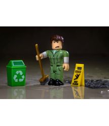 Фигурка Jazwares Roblox Core Figures Welcome to Bloxburg: Glen the Janitor W3 (ROG0106)