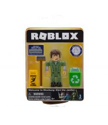 Игровая коллекционная фигурка Jazwares Roblox Core Figures Welcome to Bloxburg: Glen the Janitor W3
