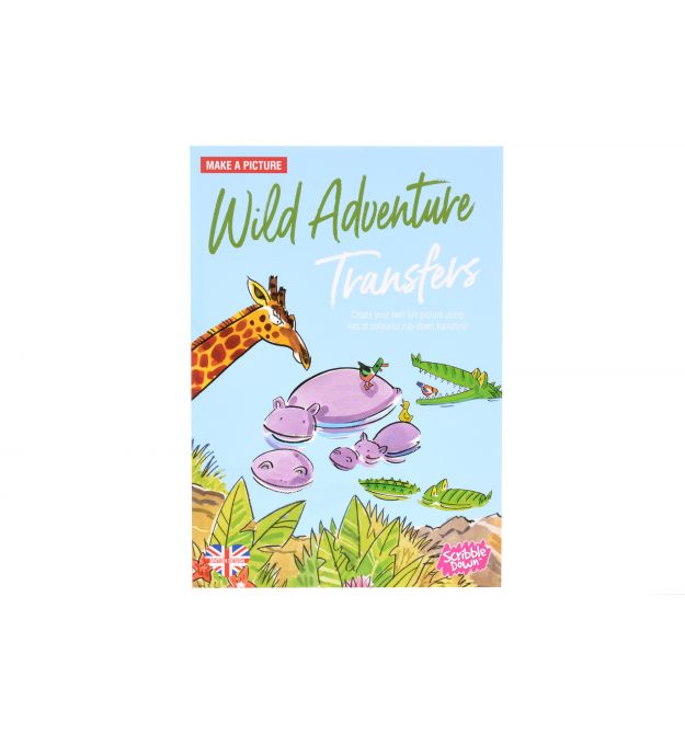 Переводные наклейки Scribble Down Дикие приключения SD/03