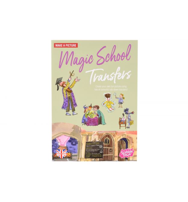 Переводные наклейки Scribble Down Школа магии SD/05