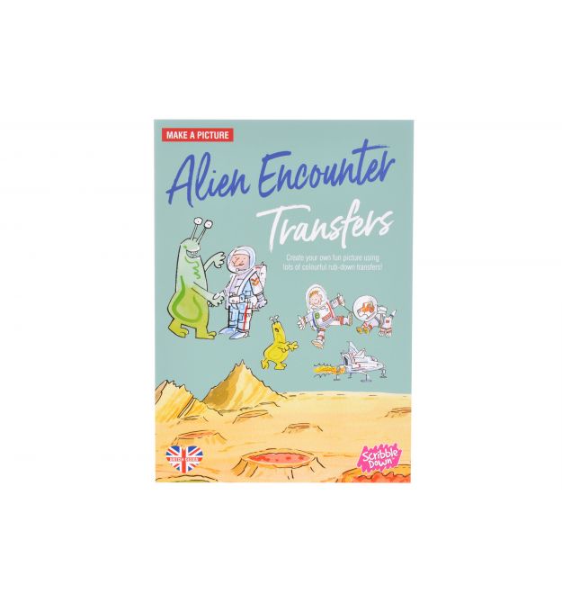 Переводные наклейки Scribble Down Пришельцы SD/06