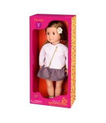 Кукла Our Generation Виена в розовой кожаной куртке 46 см BD31101Z