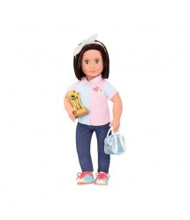 Кукла Our Generation DELUXE Эверли с книгой 46 см BD31165AZ