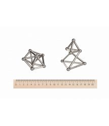 Конструктор Magplayer Магнитный набор палочек и шариков 66 эл. MPS-66