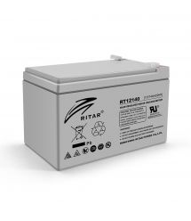 Аккумуляторная свинцово-кислотная батарея AGM RITAR RT12140H Gray Case 12V 14.0Ah Q4