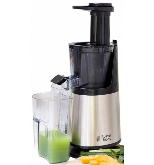 Соковыжималка  Russell Hobbs 25170-56 Slowjuicer,150Вт, шнековая, нержавеющая сталь