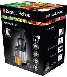 Соковыжималка  Russell Hobbs 25170-56 Slowjuicer,150Вт, шнековая, нержавеющая сталь