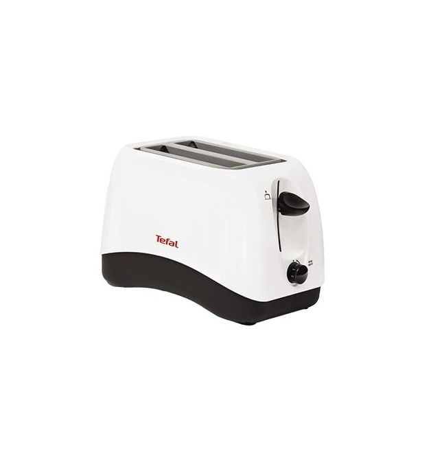 Tefal Тостер Delfini2, 850Вт, пластик, білий+чорний